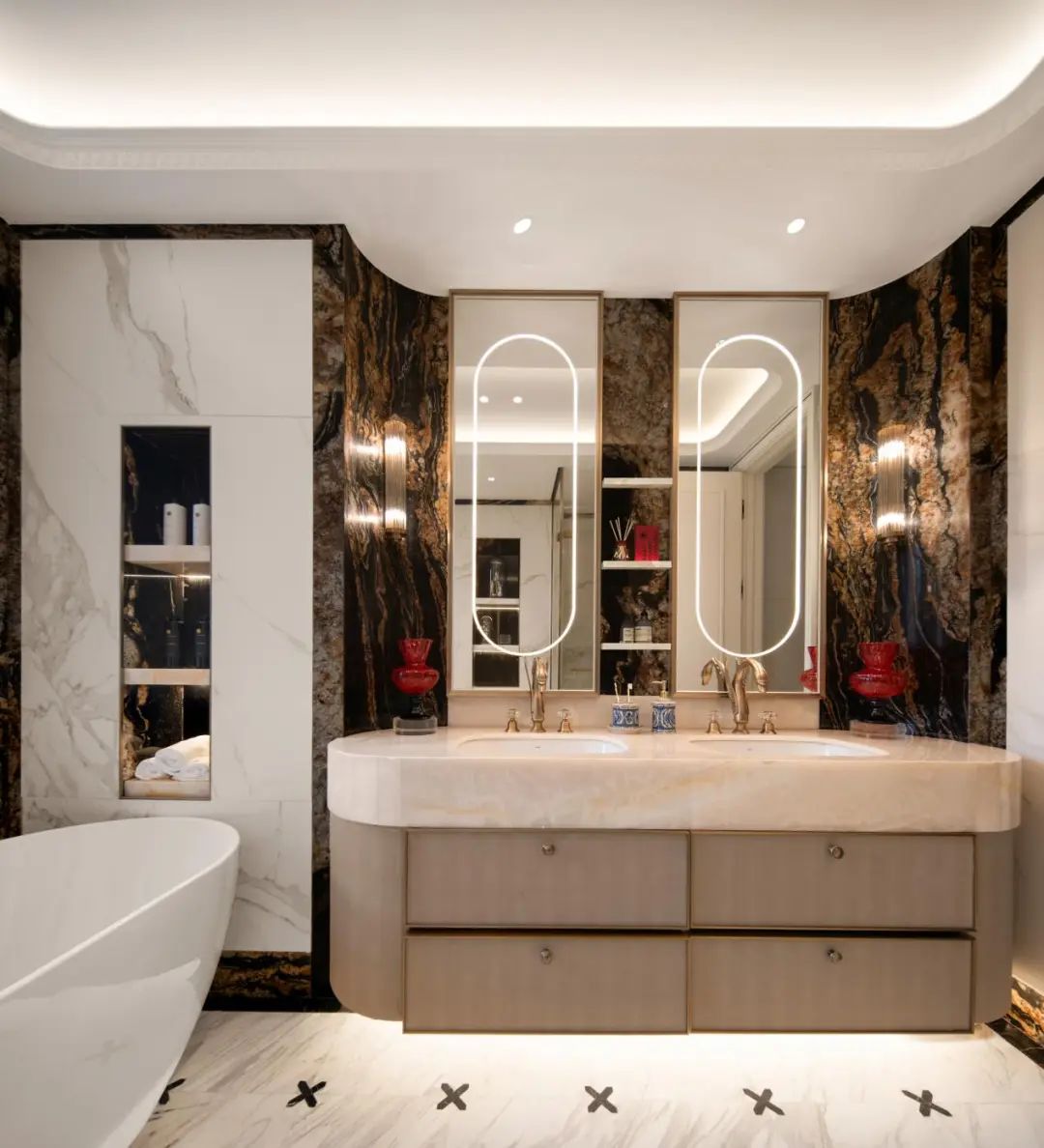 唐山中海枫墅项目280户型样板房丨中国唐山丨Yan Design 大研设计-65