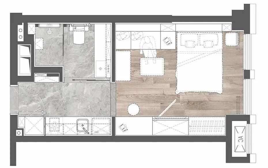 五矿·万境蓝山青橙公寓 | 高品质美学空间诠释个性生活-53