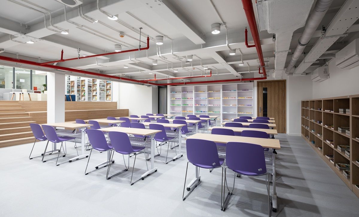 越南河内 Dewey Tây Hồ Tây 中学设计案例-47