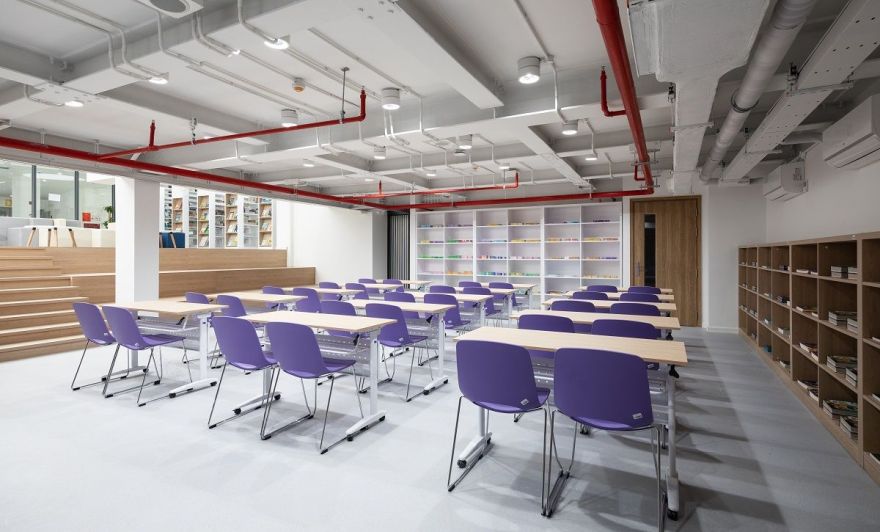 越南河内 Dewey Tây Hồ Tây 中学设计案例-47