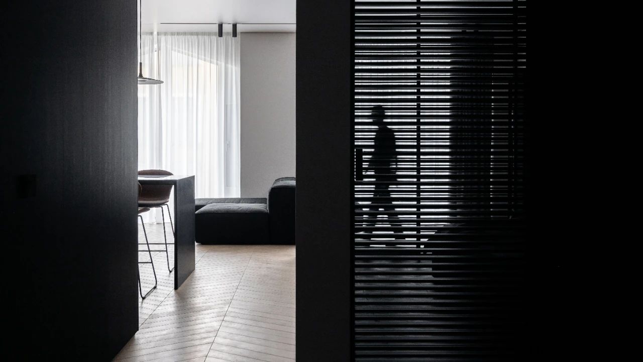 MOD·APART 黑白色调的都市简约丨俄罗斯莫斯科丨Ivan Kochev 及其工作室 ARCHJOINT-25