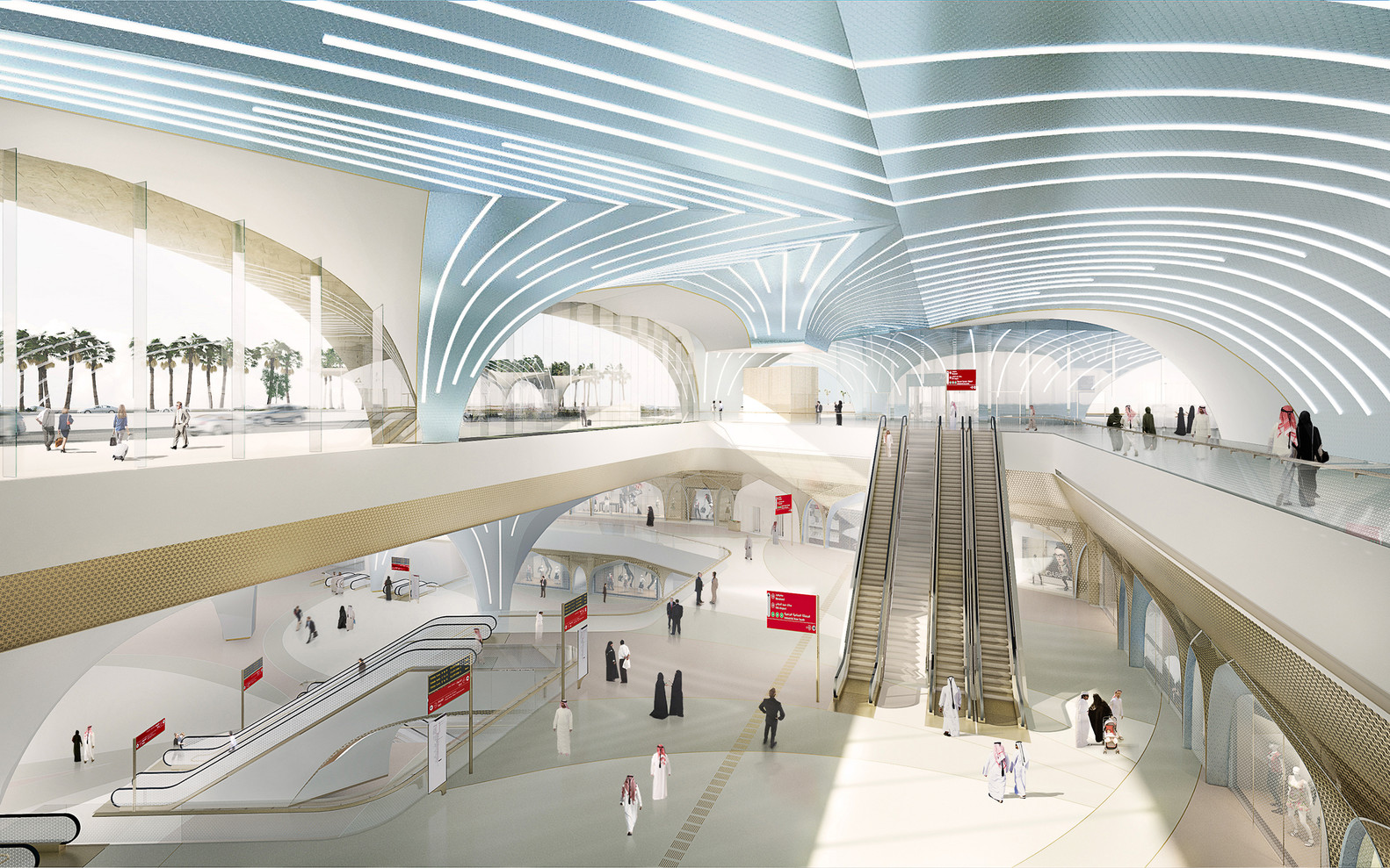 UNStudio Appointed to Create Identity for Qatars New Metro Network-1