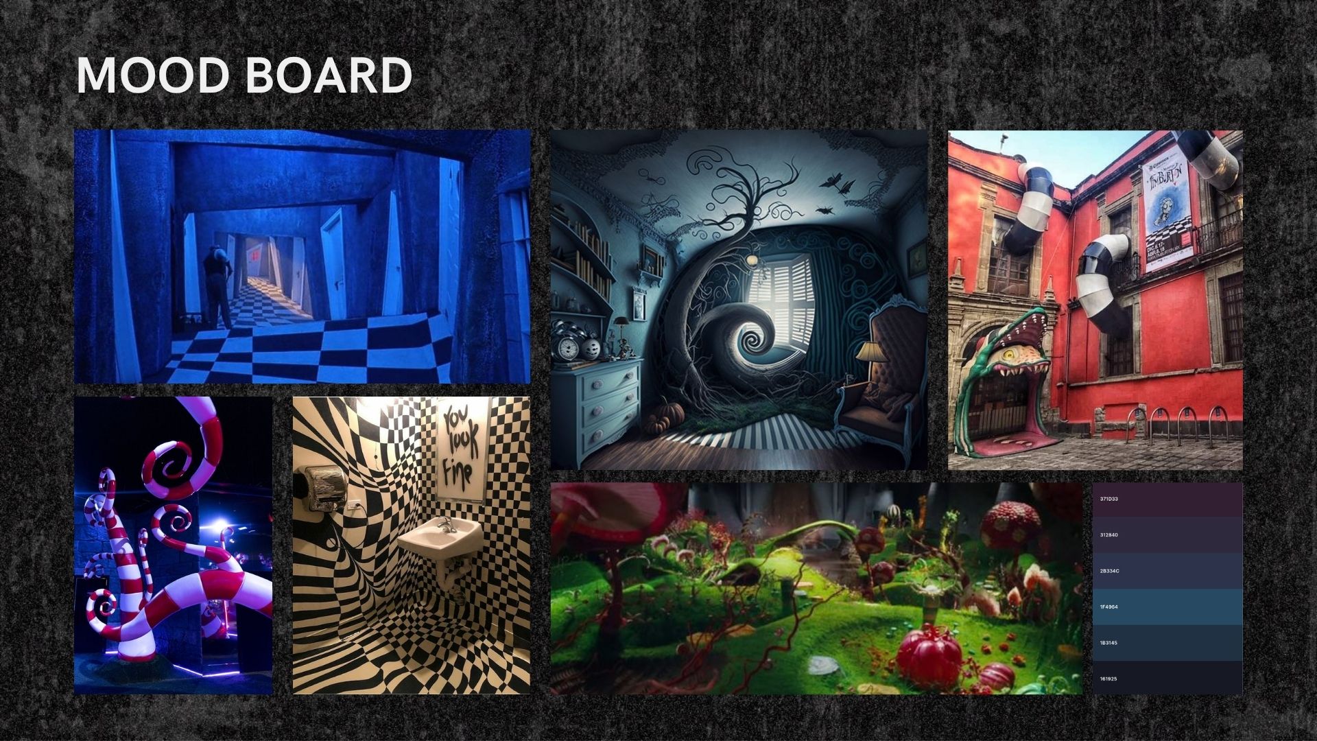 MACABRE FANTASIES（暂译为“恐怖幻想”）展览设计-9