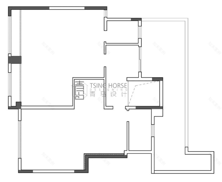 蓝光公园华府顶复丨青马别墅设计-51