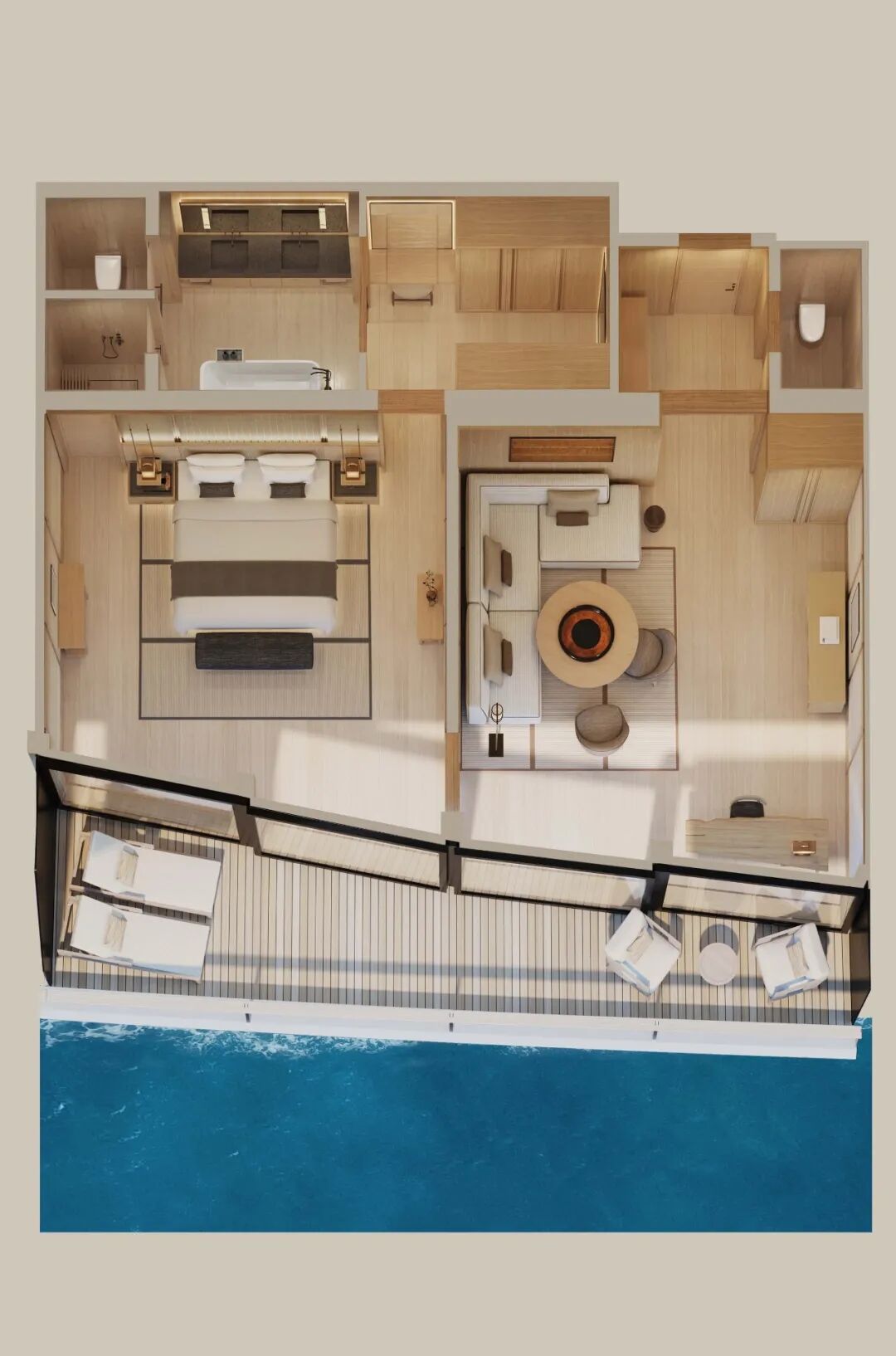 安缦·Amangati海上游艇度假酒店丨荷兰Sinot Yacht Architecture&Design-42