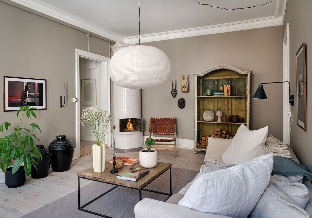 哥德堡复古自然风公寓-2