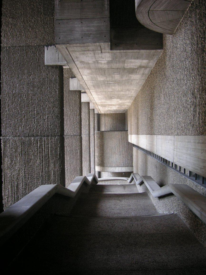 皇家国家剧院丨英国伦敦丨Denys Lasdun-73