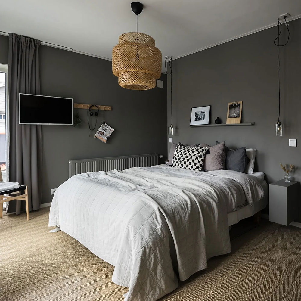 瑞典现代小木屋的温暖设计-19