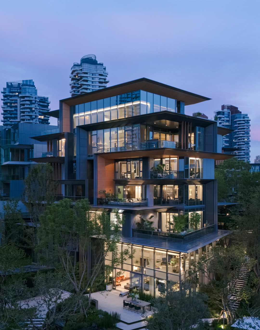 成都麓湖黑石岛丨中国成都丨line+建筑事务所-13