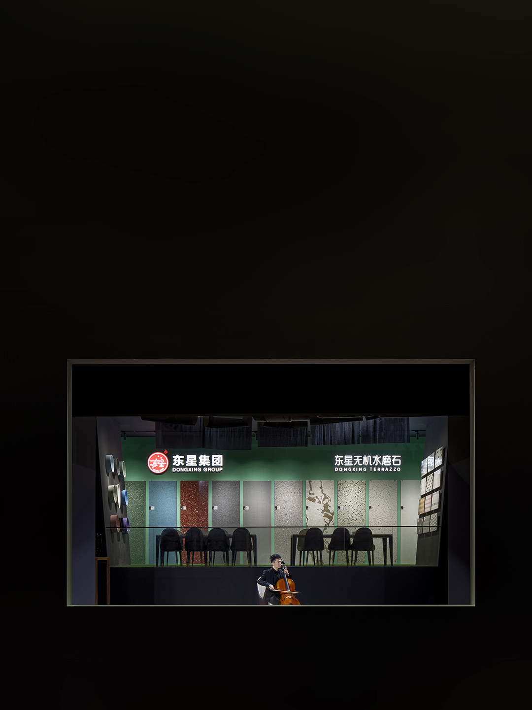 东星无机水磨石 2022 广州设计周展厅丨中国广州丨一直建筑设计事务所-18