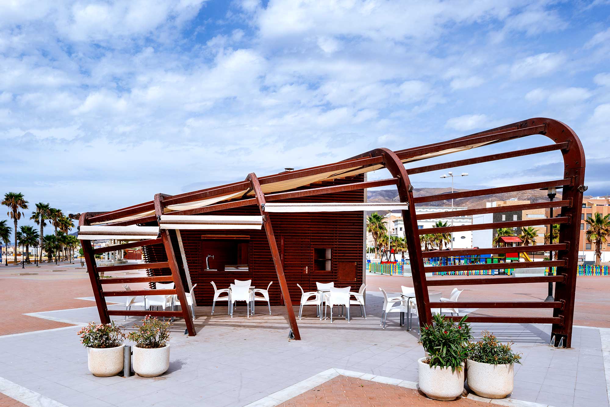 拉莫拉加海滨小餐馆丨EXarchitects-26