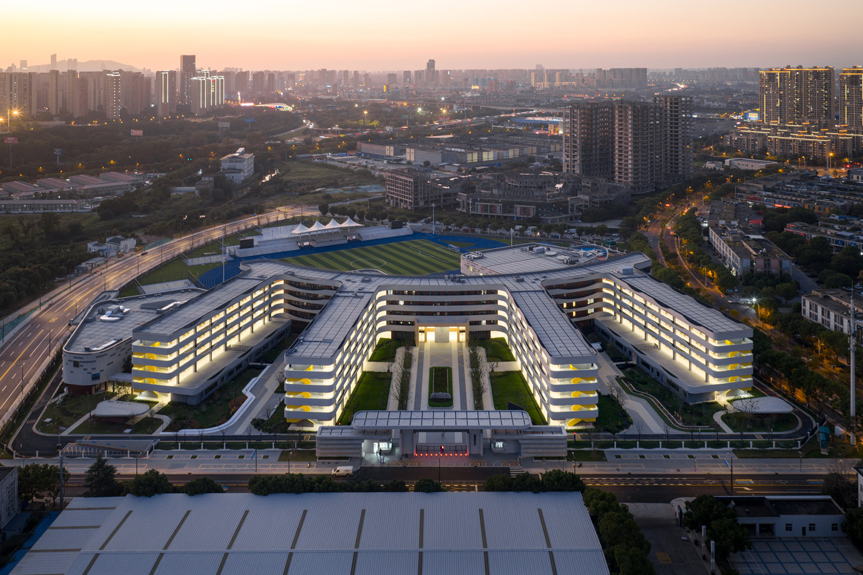 无锡市新吴区世新实验学校丨中国无锡丨米丈建筑-105