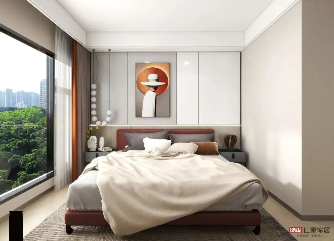 仁豪全案No.09 | 177㎡意式极简四室两厅《朝阳无限》，高级有品位的质感生活！-49