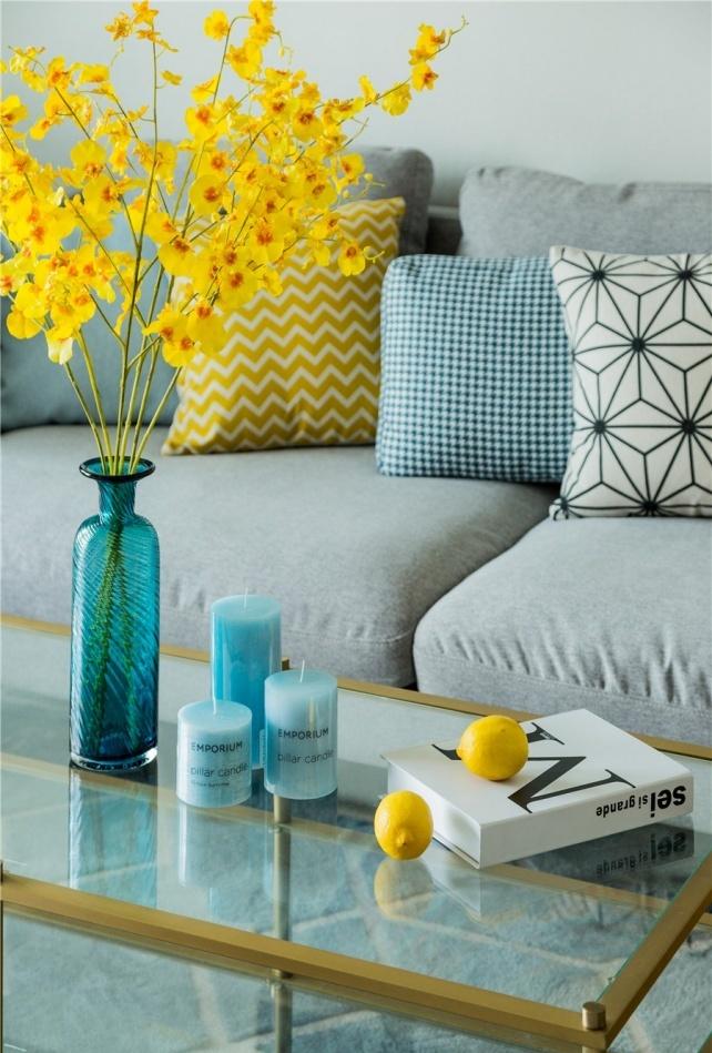 合肥 80㎡现代混搭风,高颜值家居设计全靠软装-14