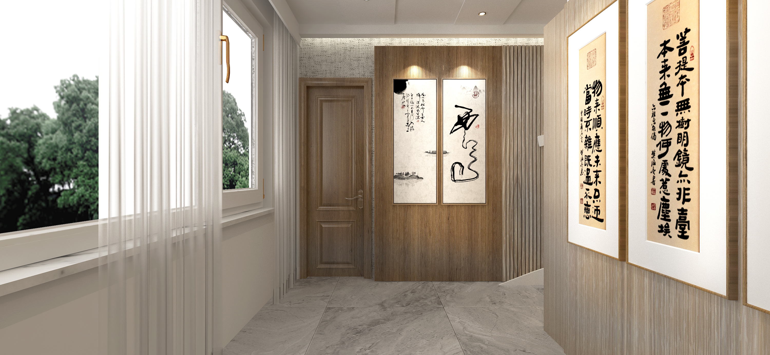 石家庄某学校内部各功能教室设计-10