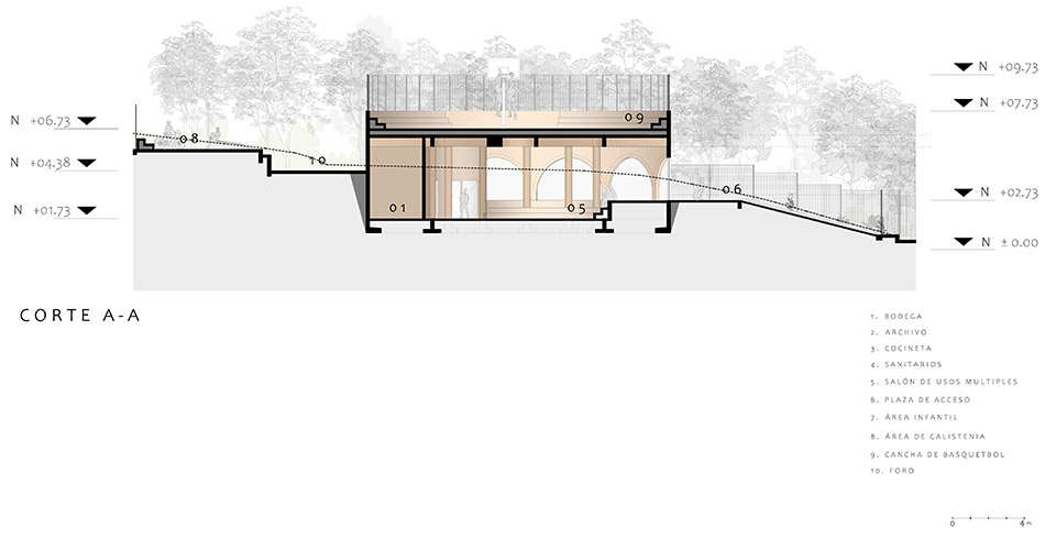 UH INFONAVIT Santa Fe丨墨西哥墨西哥城-67