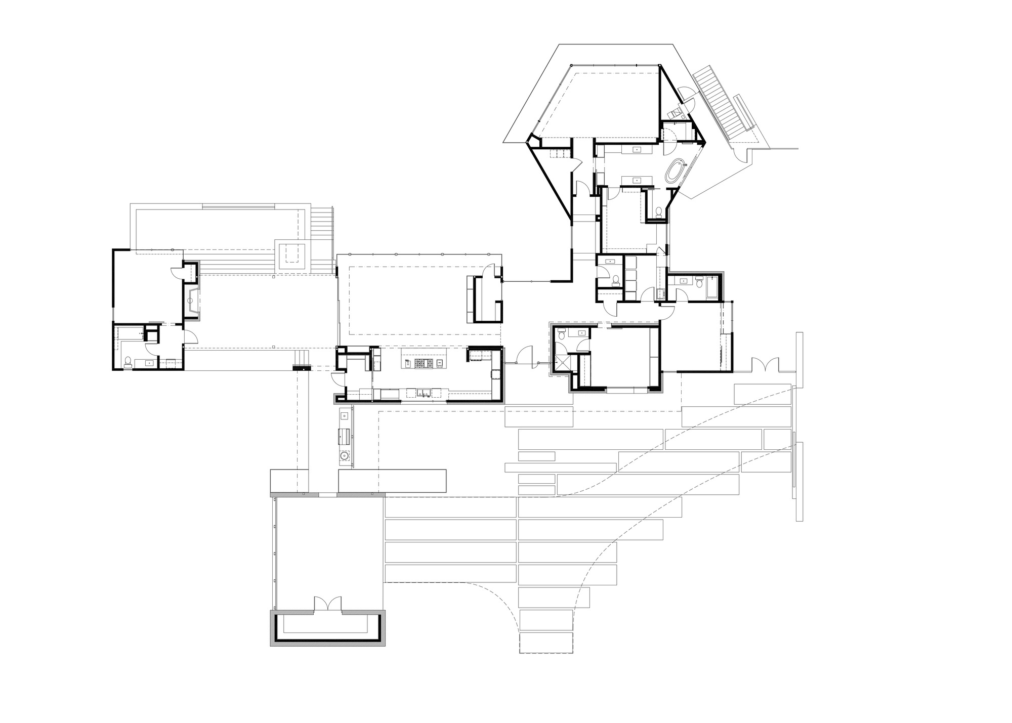 滑雪坡住宅丨美国奥斯汀丨LaRue Architects-14