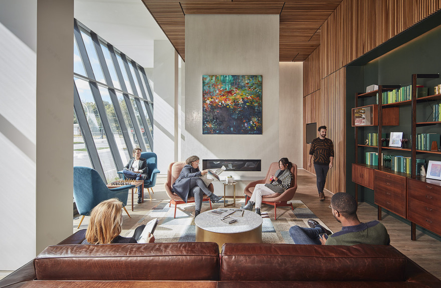 太阳能雕刻住宅塔 · Solstice in the Park丨美国芝加哥丨Studio Gang-12