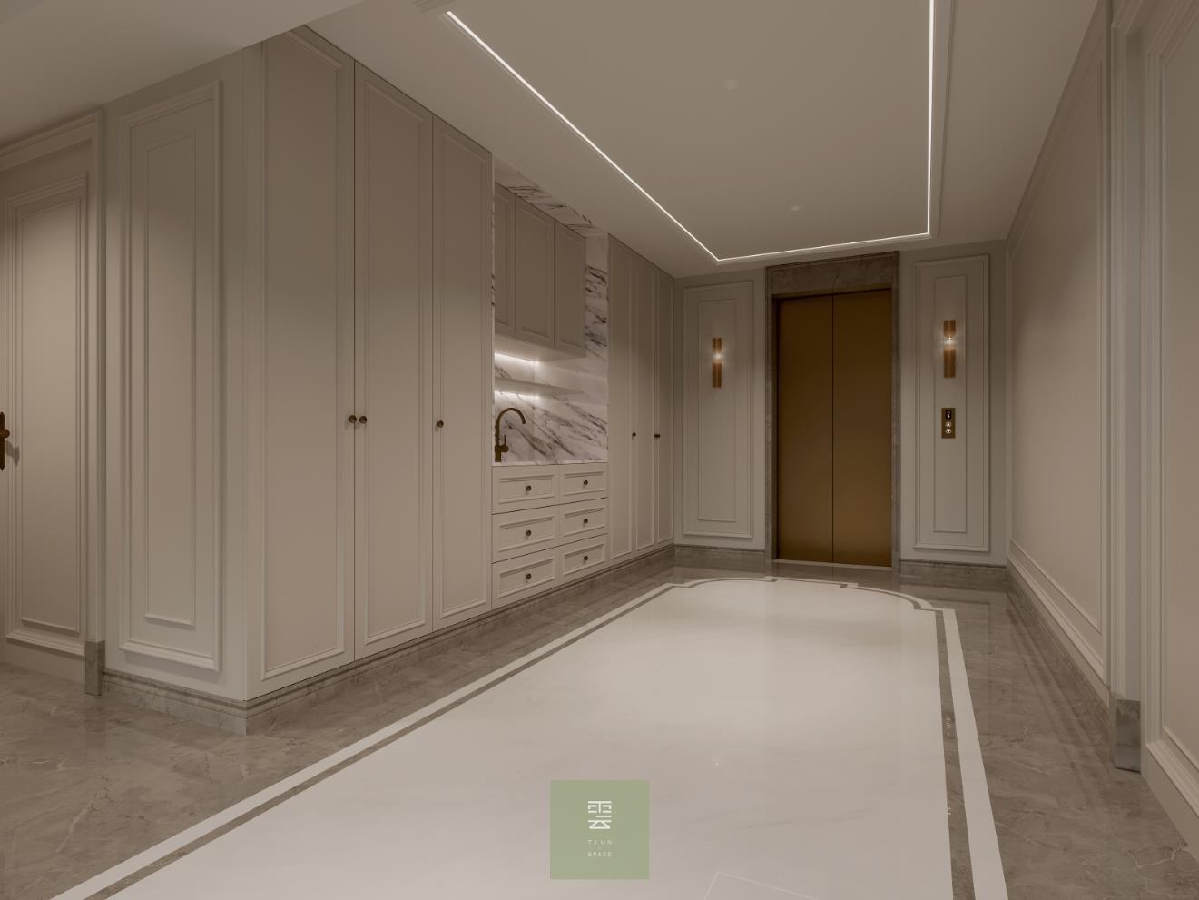 法式别墅设计丨中国惠州丨梯云空间设计-14