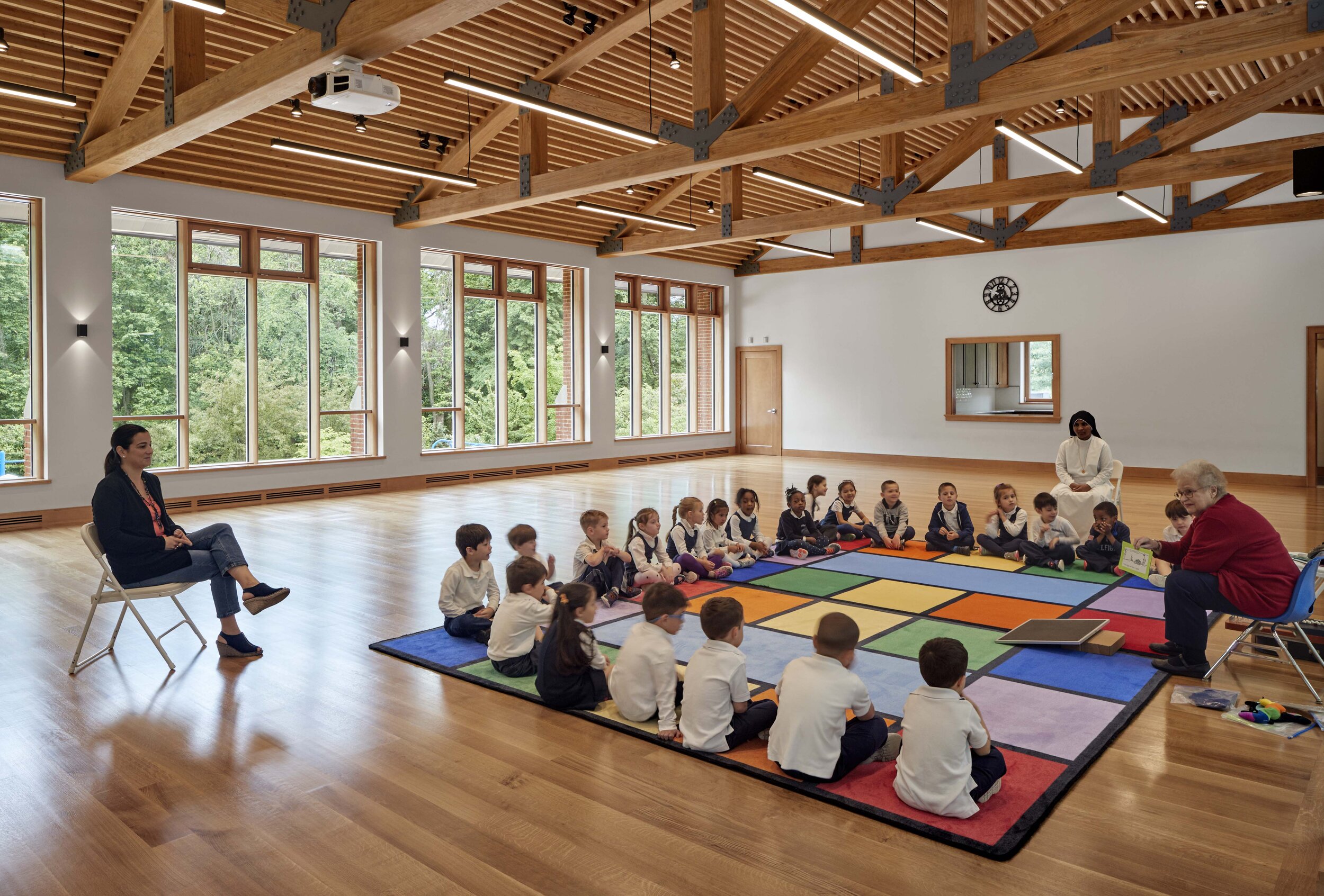 Our Lady of Grace Gymnasium — Charles Hilton Architects-5