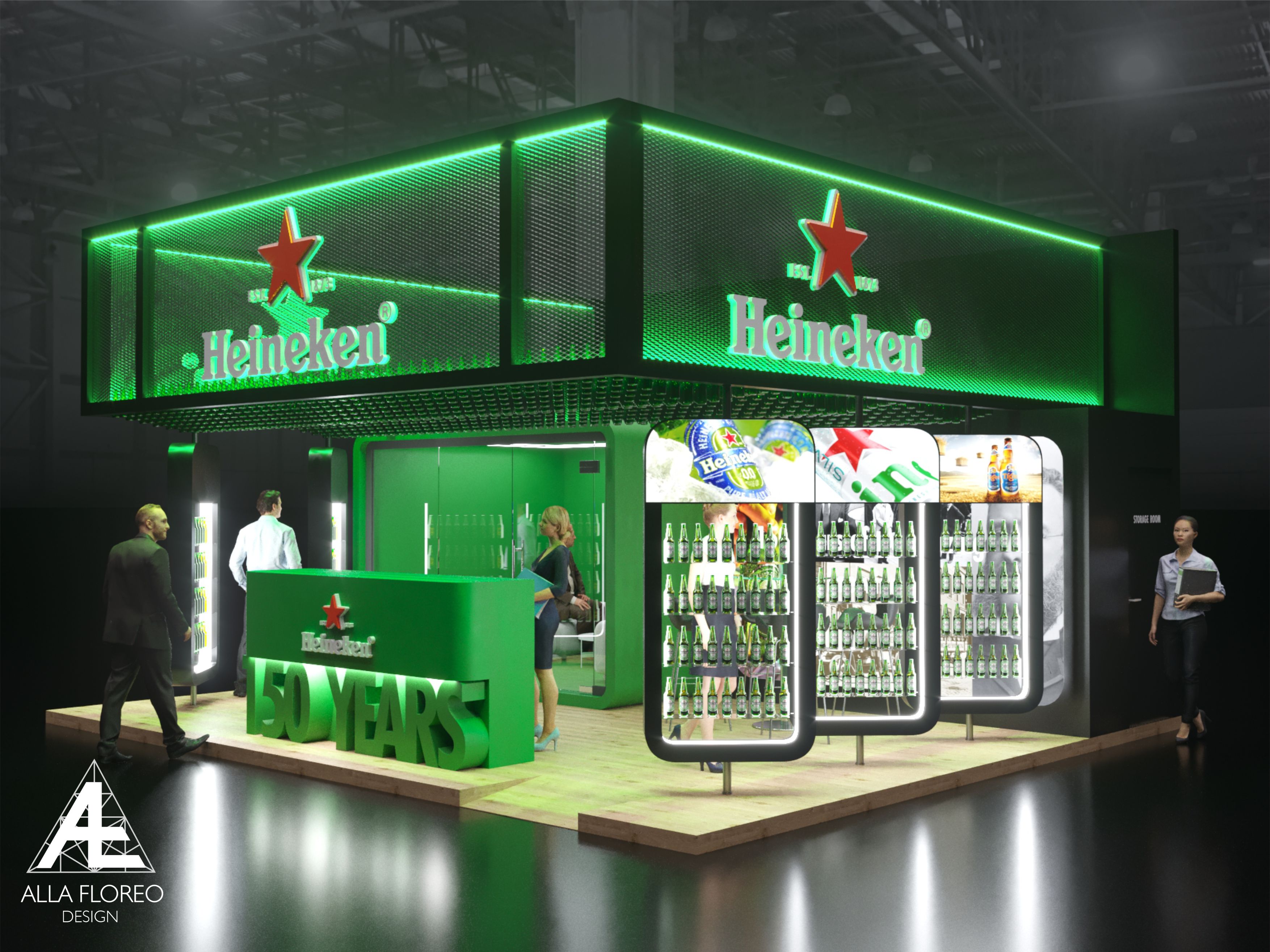 Heineken Stand TFWA Asia 2023-1