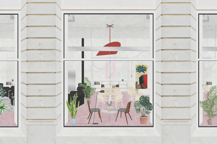 咖啡馆讲解丨Grau Architects-37