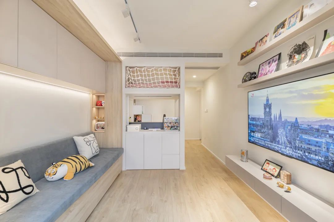 60㎡学区房逆袭 · 一家三口的温馨家园丨中国北京丨恒田设计-43