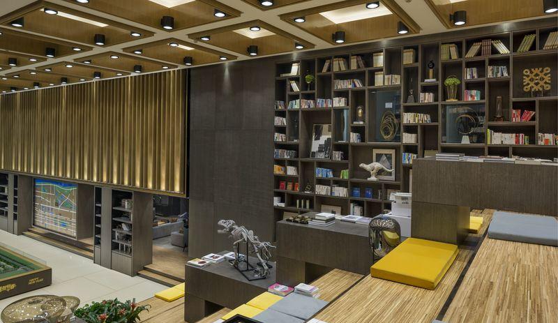 郑州绿地香颂书咖销售中心-21
