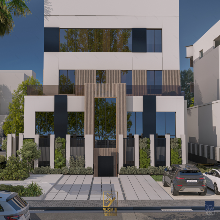 当代别墅外观设计-12