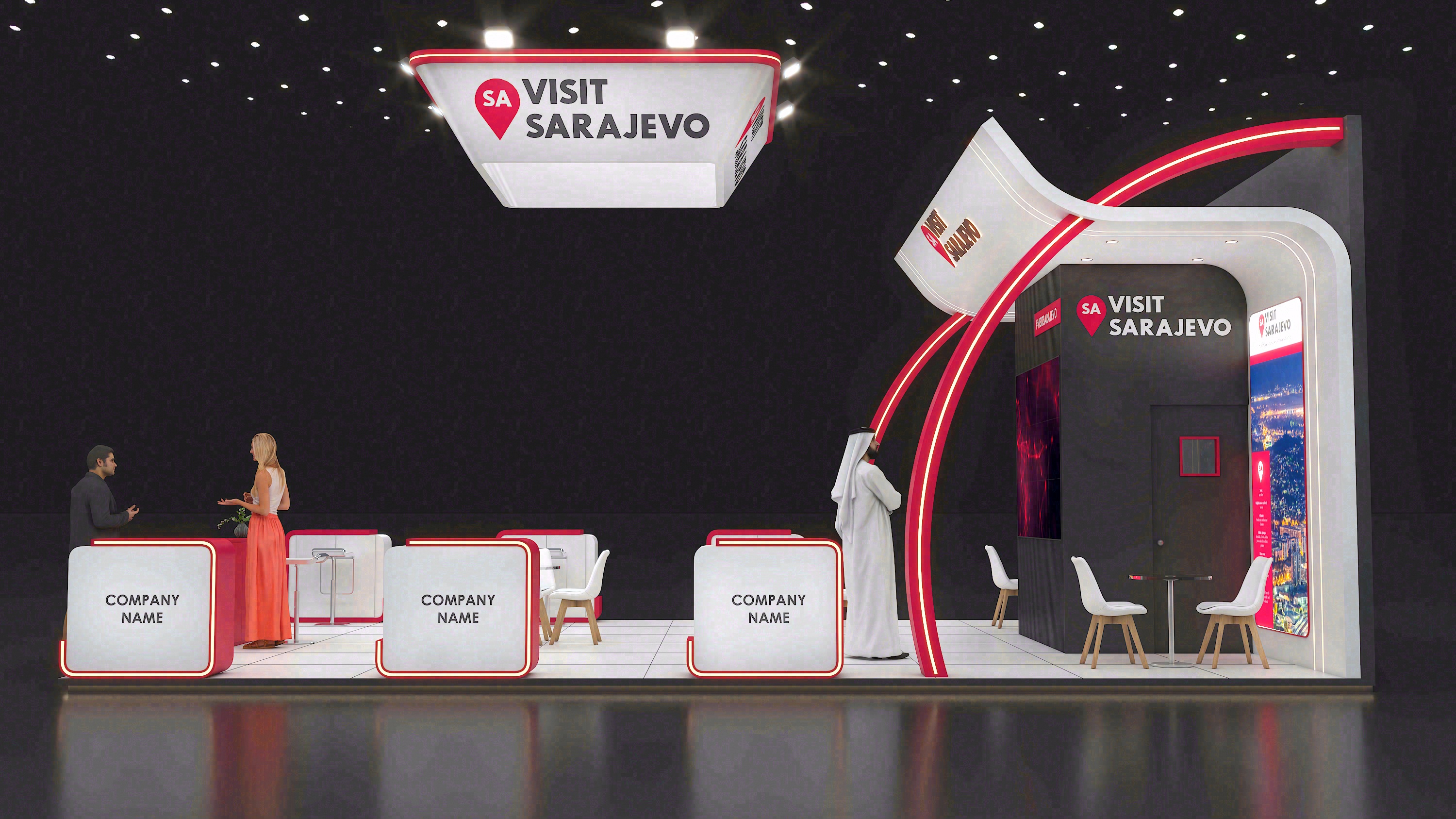 Design concept for VISIT SARAJEVO-3