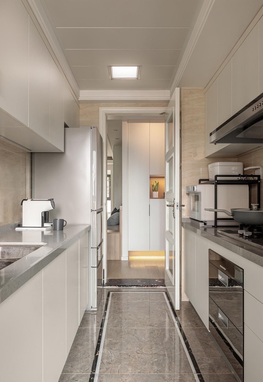 平层智能生活空间的焕新重塑丨喜屋设计-44