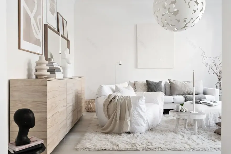 67m2 的纯净 Japandi 设计公寓-1