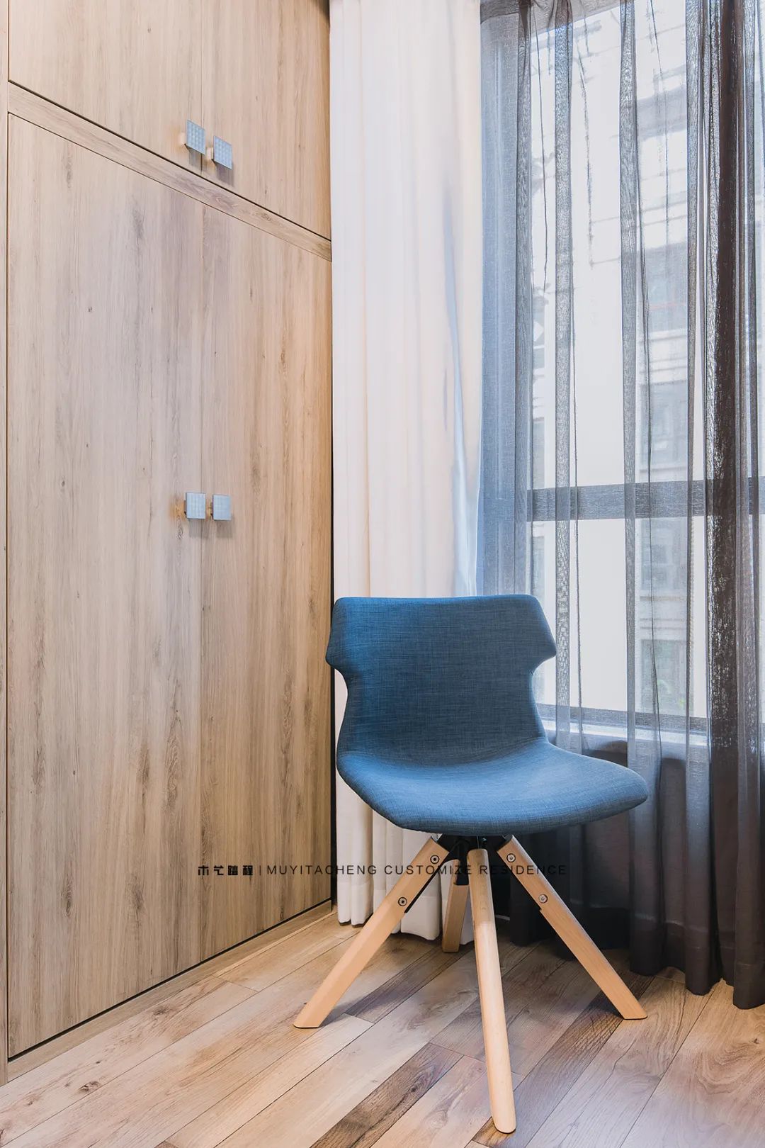 协信阿卡迪亚现代简约美宅丨中国重庆丨木艺踏程全屋定制-46