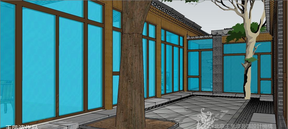 四合院民宿酒店设计及施工-4