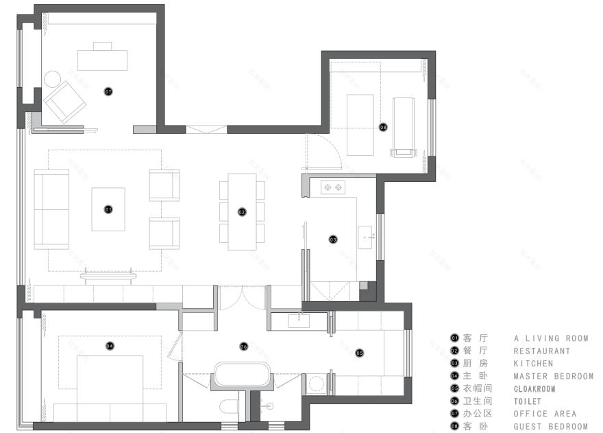 刘畅 |北京130平极简纯粹住宅丨中国北京丨NOTHING DESIGN-6