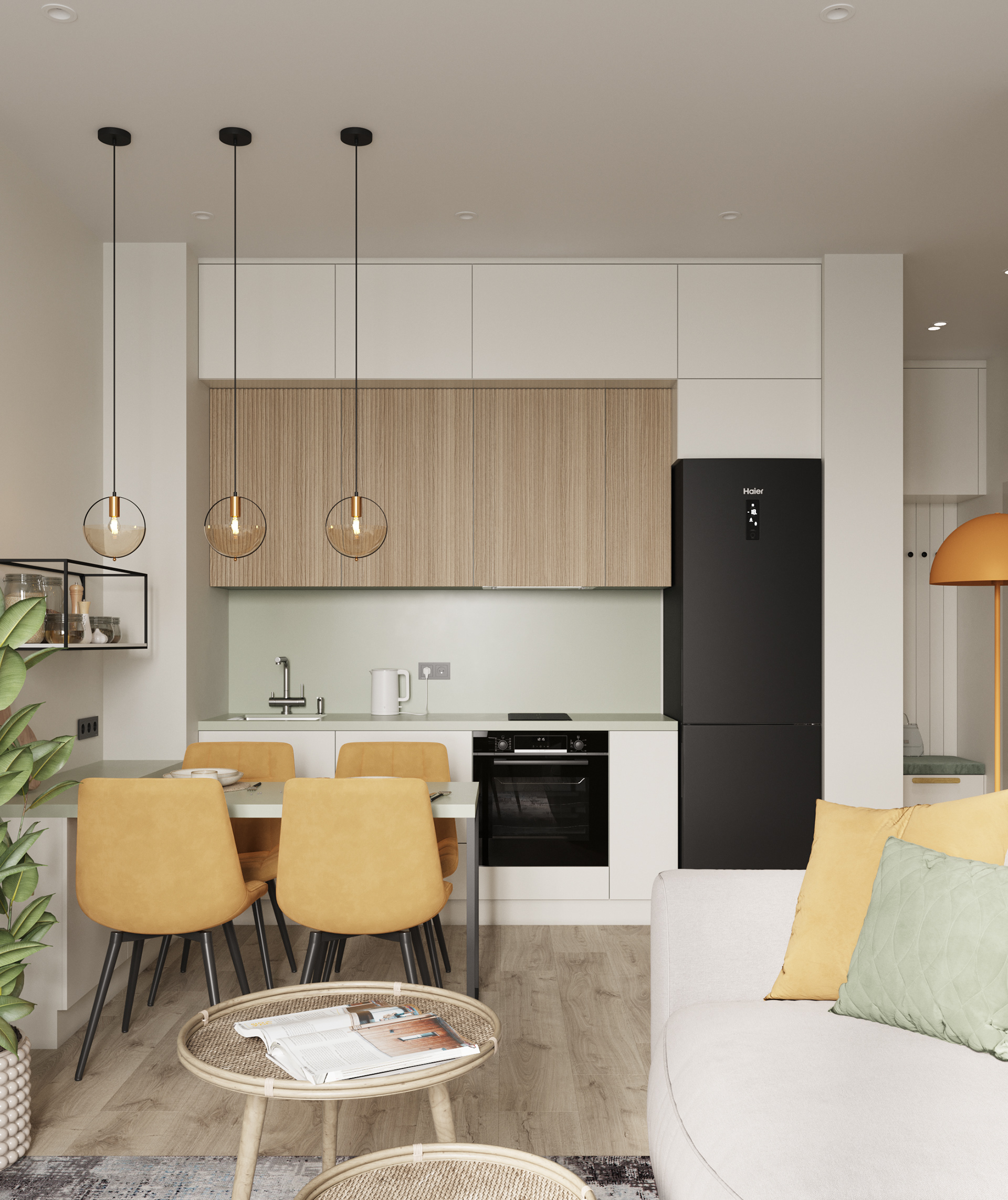 Scandinavia 45m2. Moscow-6