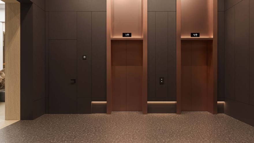 罗巴切夫斯基广场(小区门厅)丨BUROWHITE-20