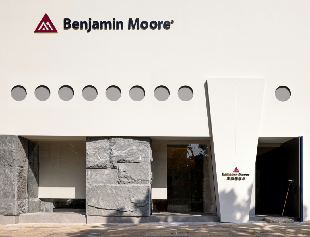 光之峡谷本杰明摩尔涂料展厅丨中国惠州丨质感建筑设计-10