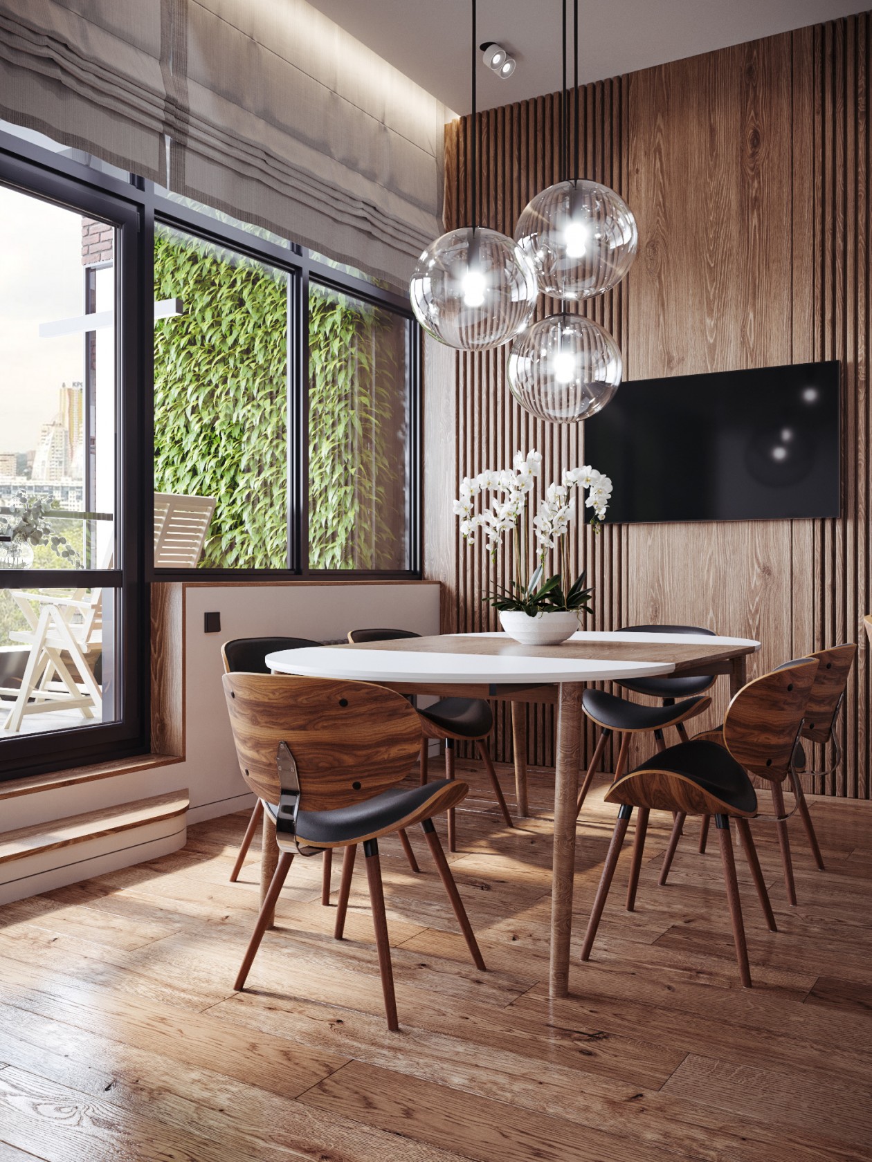 120㎡公寓 舒适温暖有质感的轻工业风 美腻-13