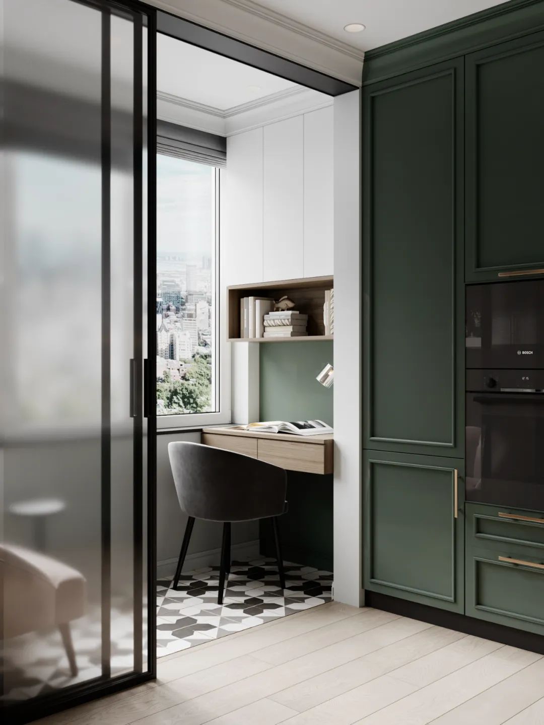 36㎡小宅变身法式浪漫空间丨Zotova Kseniya-30