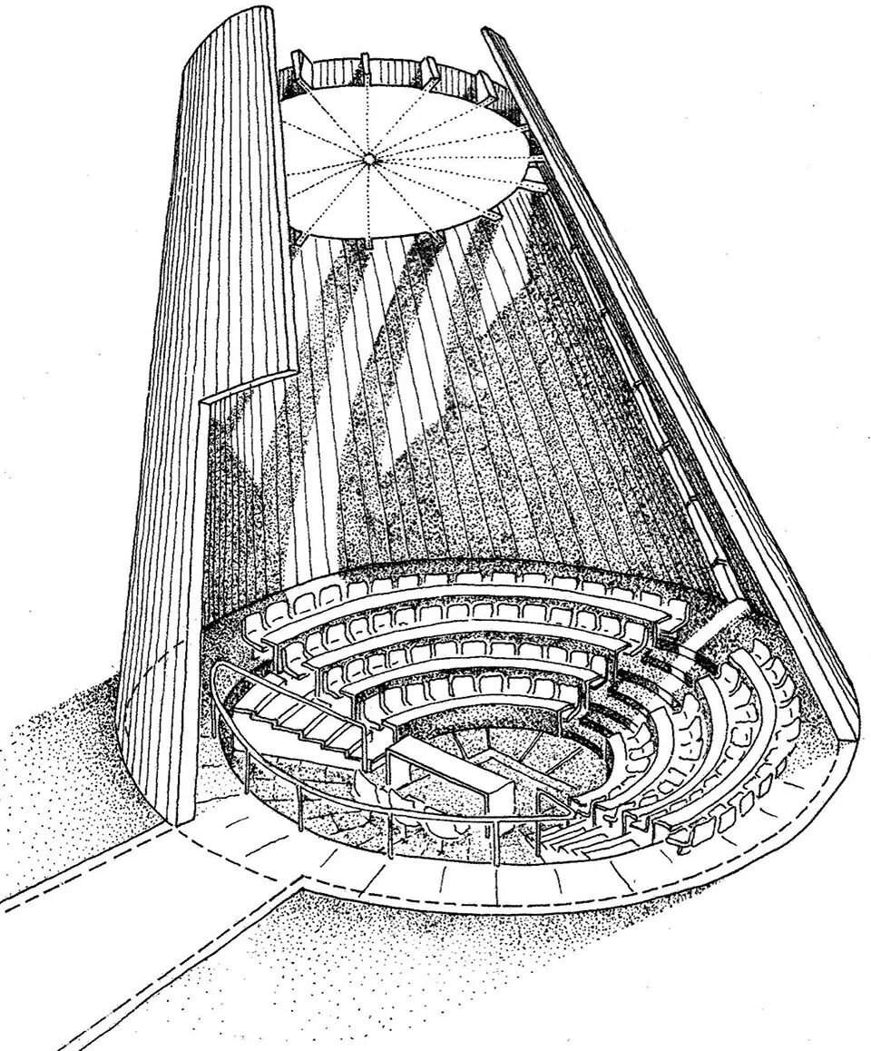 以色列贝尔谢巴内盖夫本古里安大学参议院中心-54