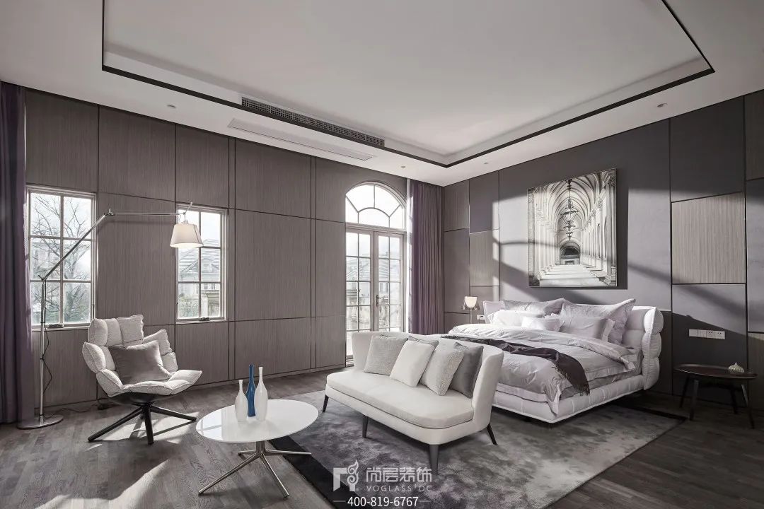 杭州780㎡现代轻奢别墅装修，演绎少即是多的生活美学-66