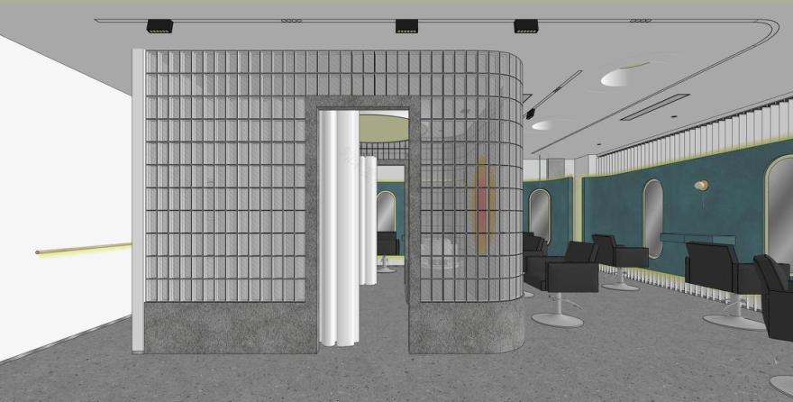 黑色魔方++ 水晶魔方·SA·M 沙龙空间设计-88