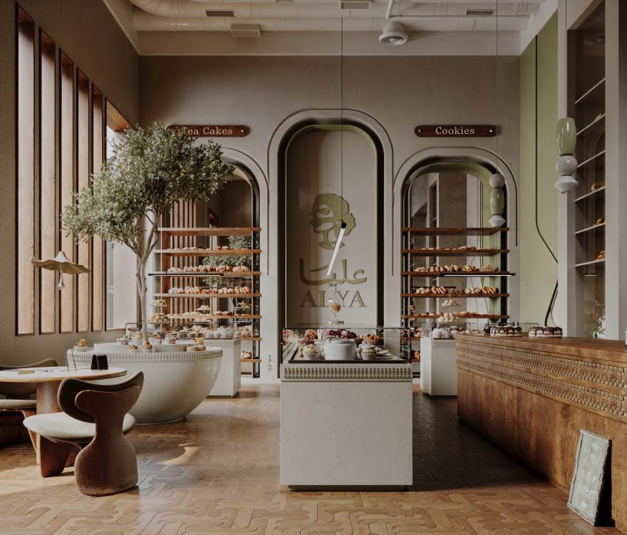 阿莉娅烘焙咖啡馆丨沙特阿拉伯麦加丨Dusk Architecture-0
