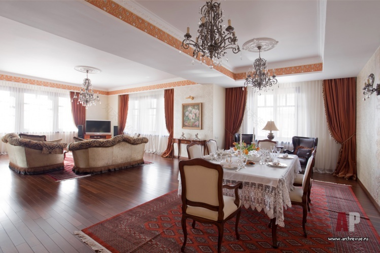 带东方装饰的两层阁楼公寓室内设计丨哈萨克斯坦丨Мозговая Каролина等-14