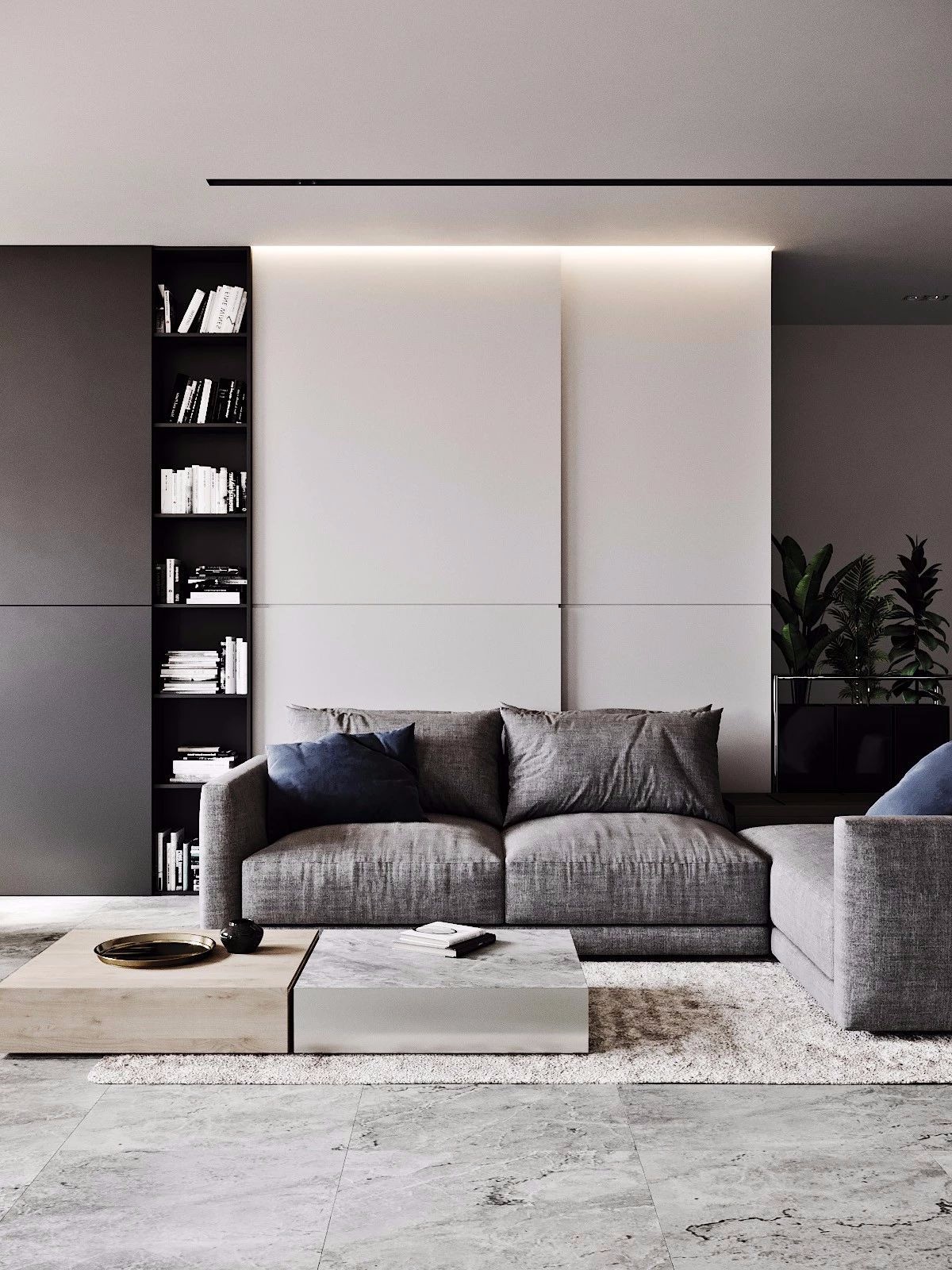 106㎡高级灰设计丨简直不要太爽-0