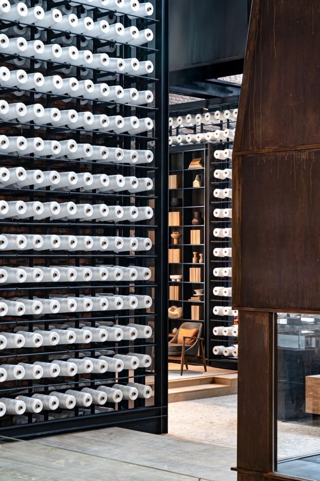 济南金科博翠明湖纺织文化艺术馆丨中国济南丨风合睦晨空间设计-43