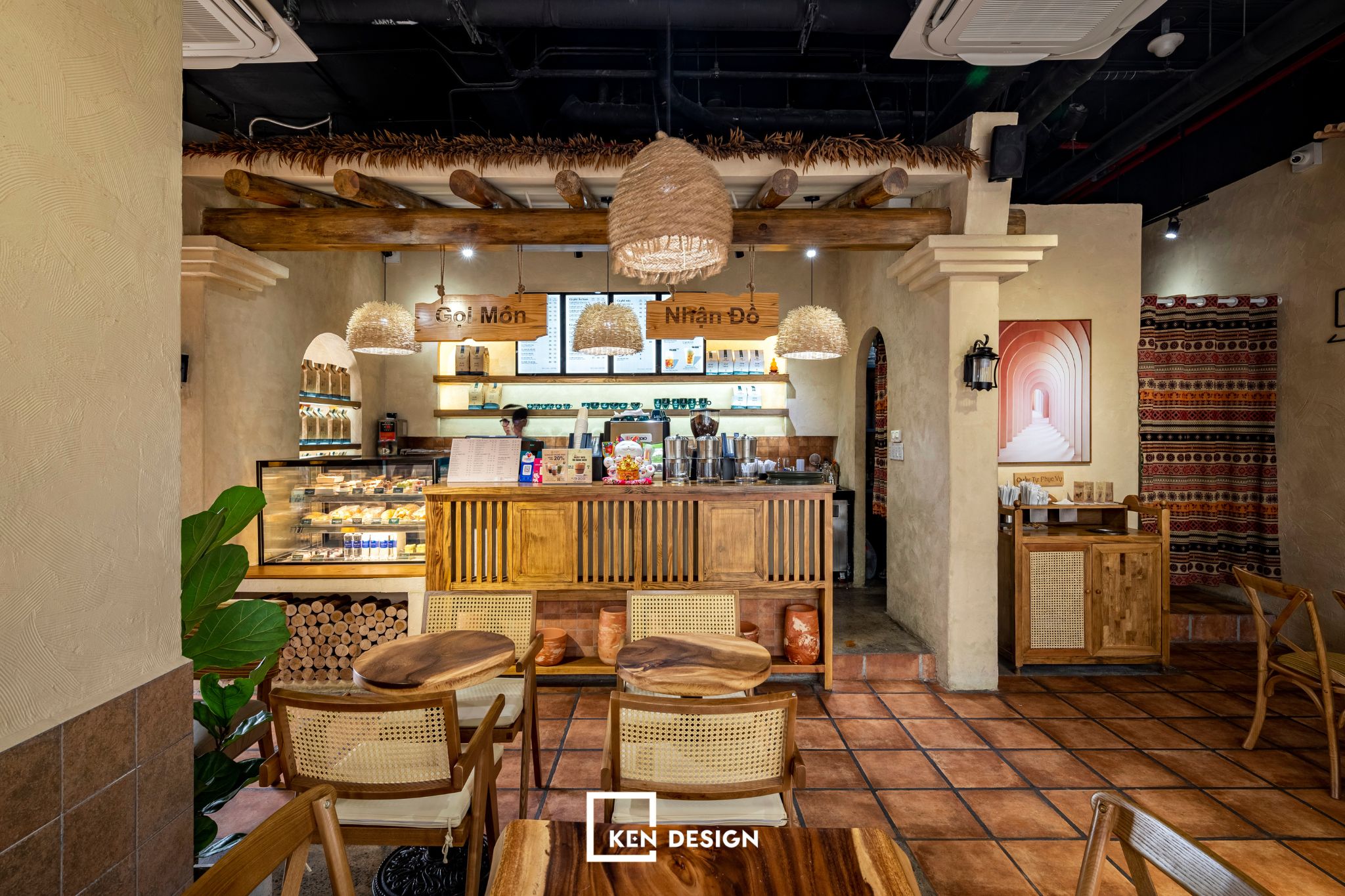 Thi công quán cafe Ân Nam S07 -  Quận 9-5