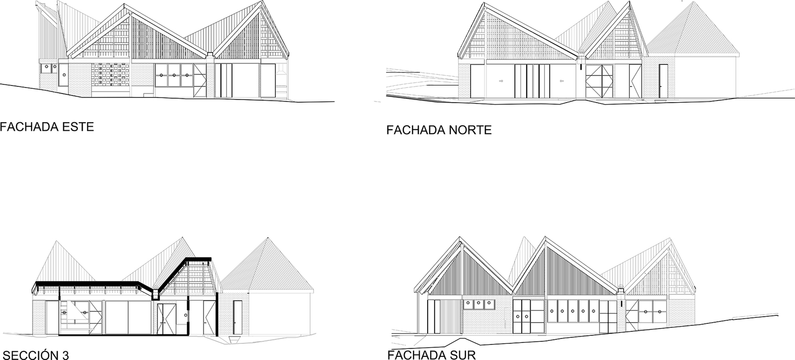 树荫下的低成本环保住宅-20
