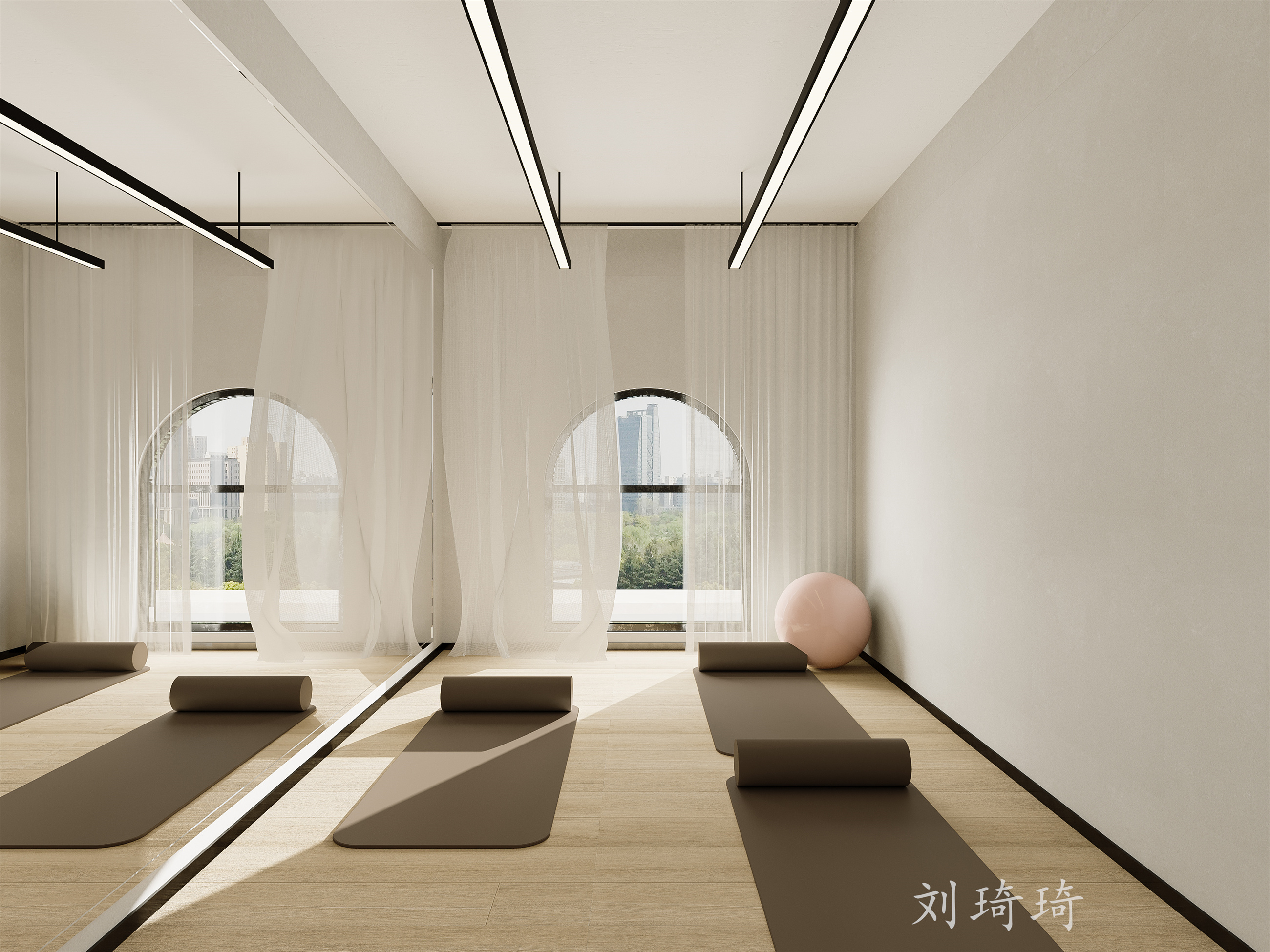 瑜伽馆设计-1